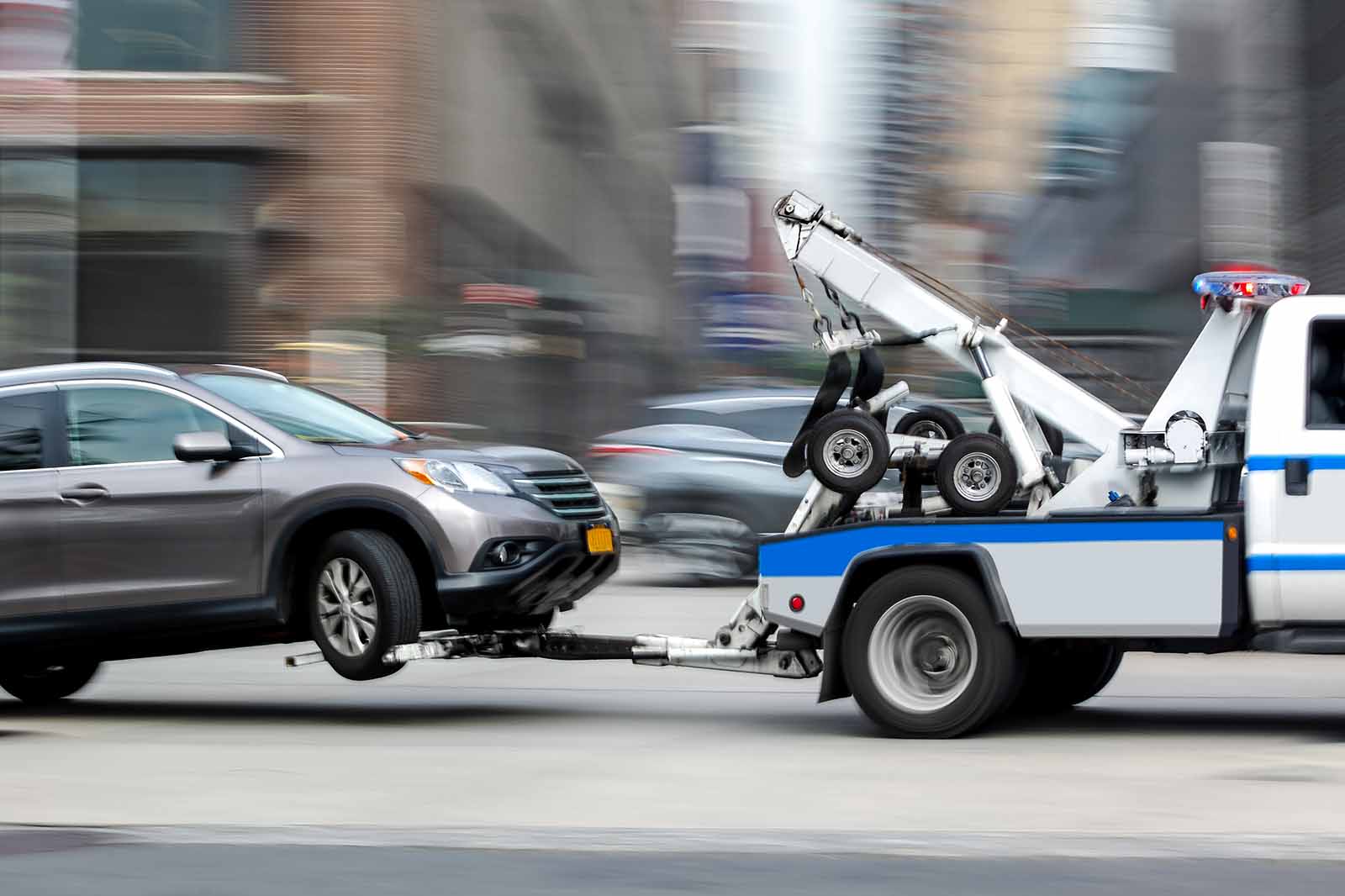 How does a tow truck work? - Mach 1 Services