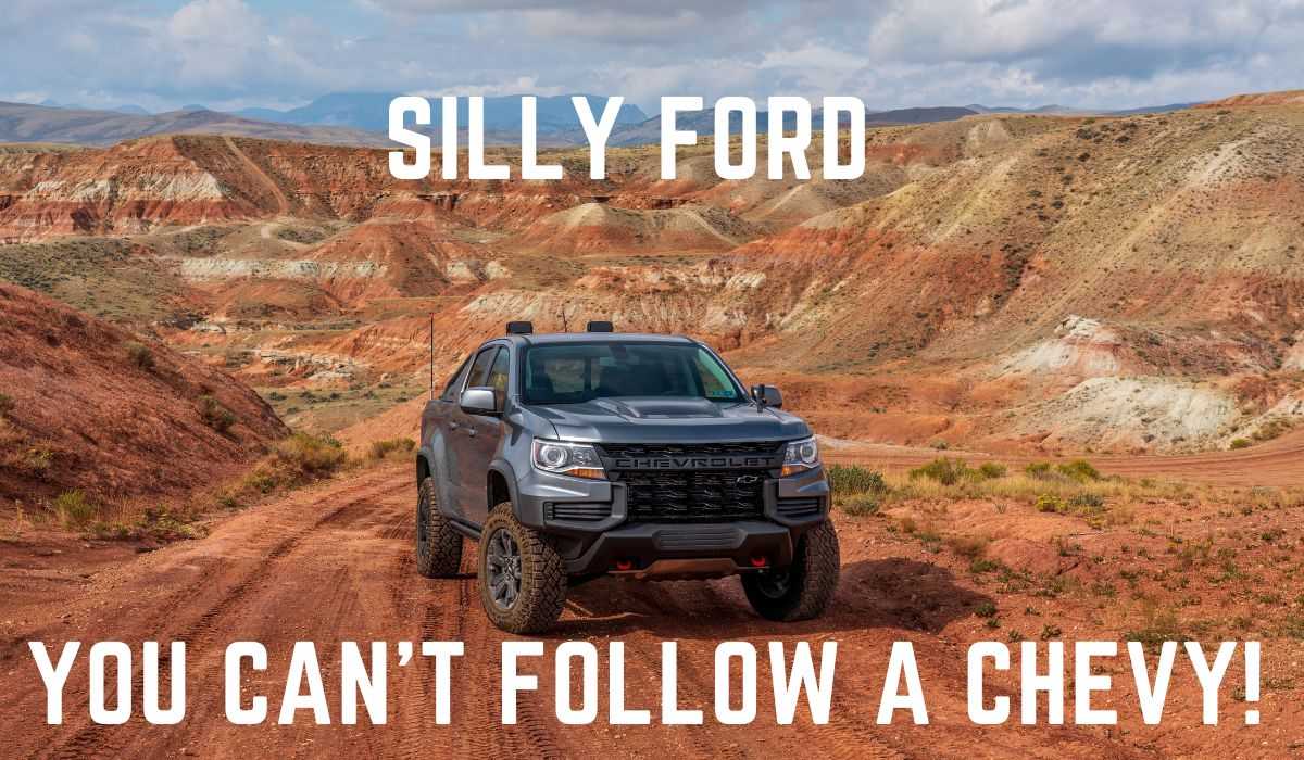 Hilarious Ford vs Chevy Jokes